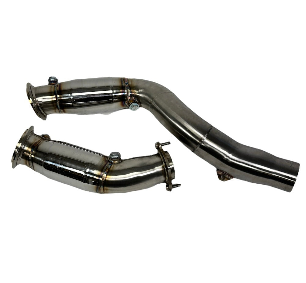 PLM Power Driven BMW M3 M4 3-inch Catted Downpipes F80 F82
