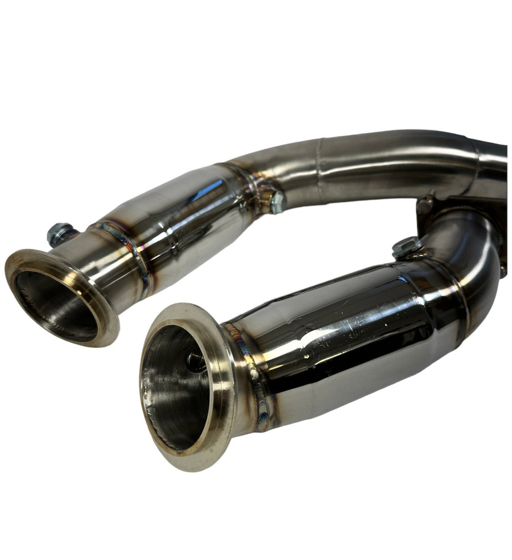 PLM Power Driven BMW M3 M4 3-inch Catted Downpipes F80 F82