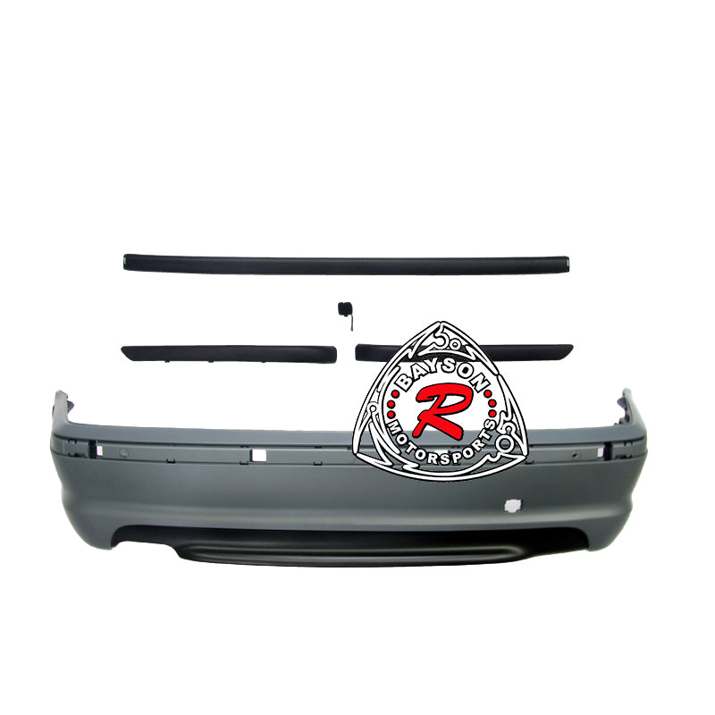 M Tech II Style Rear Bumper For 1999-2001 BMW 3-Series (4Dr, E46)