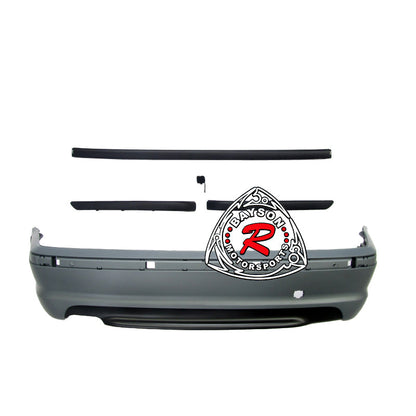 M Tech II Style Rear Bumper For 1999-2001 BMW 3-Series (4Dr, E46)