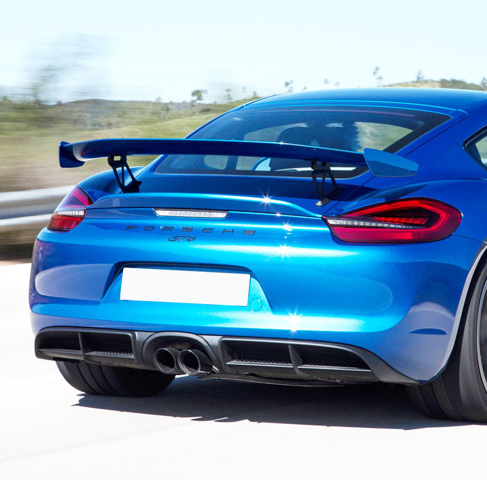GT4 Style Rear Diffuser For 2013-2016 Porsche Boxster/Cayman (981)