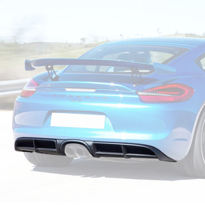 GT4 Style Rear Diffuser For 2013-2016 Porsche Boxster/Cayman (981)