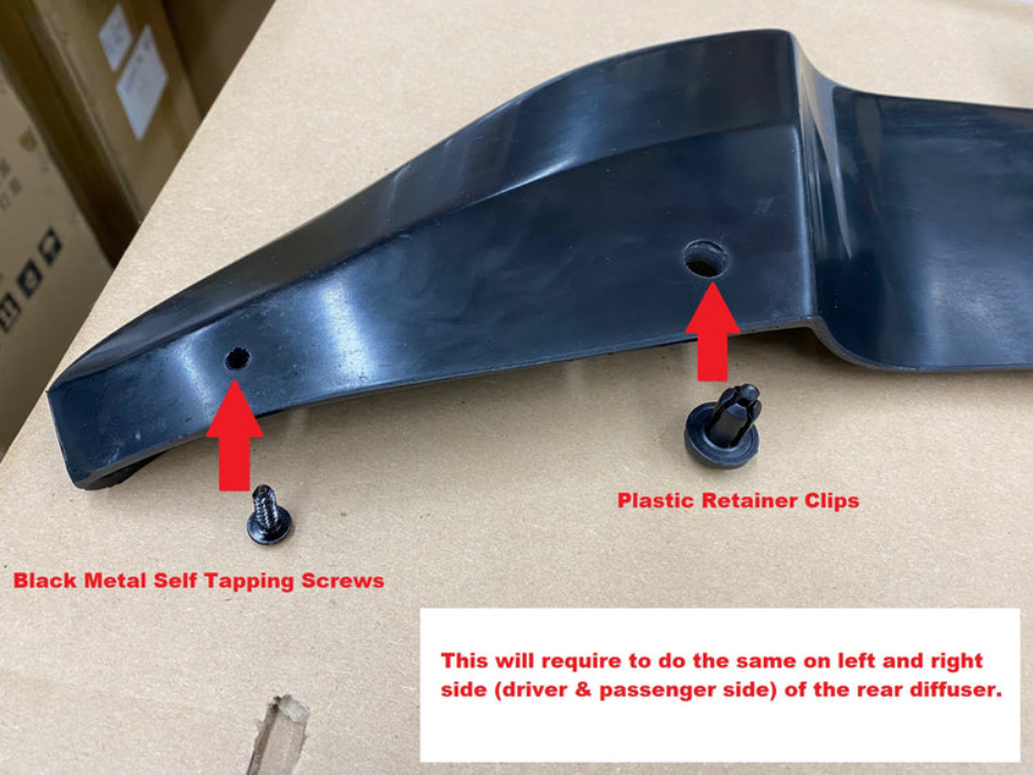 A Style Rear Diffuser For 2022-2026 Toyota GR86