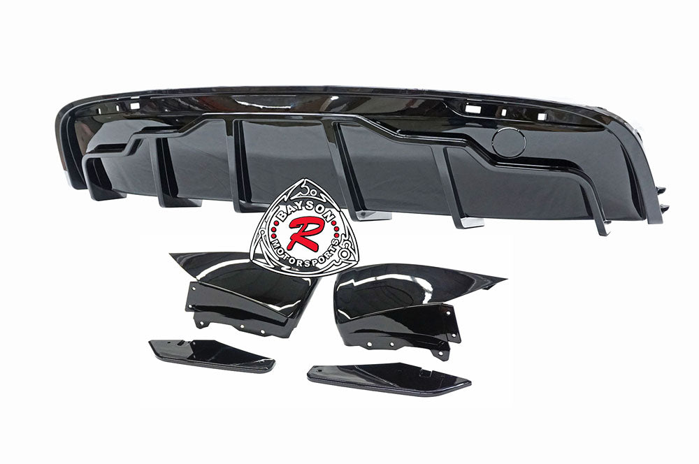 F Style Rear Diffuser For 2020-2024 Tesla Model-Y