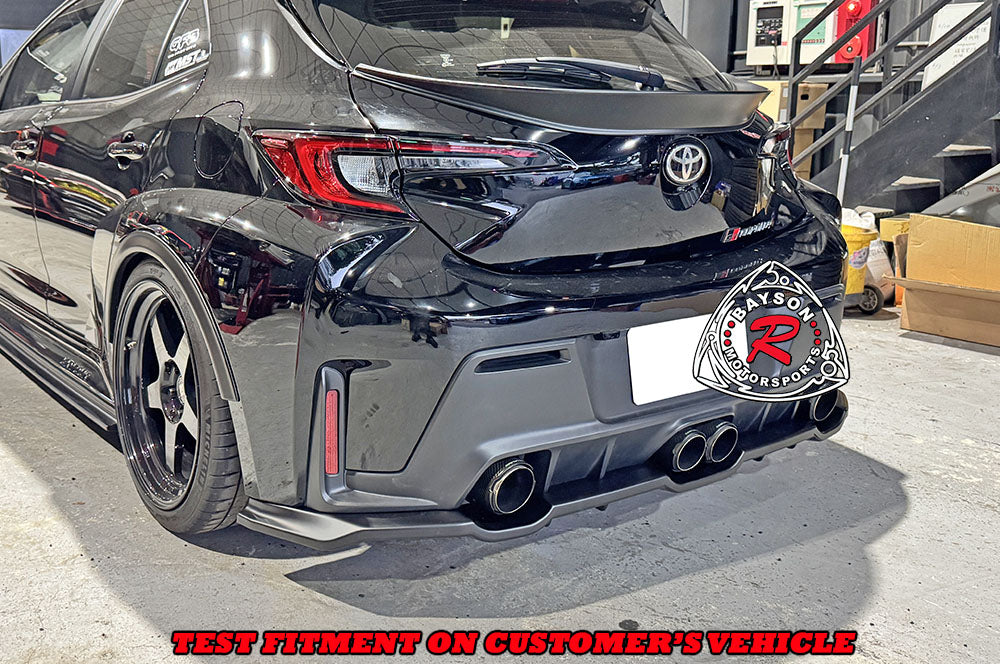 GD Style Rear Diffuser For 2023-2025 Toyota GR Corolla