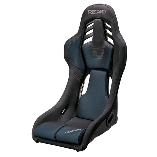 Recaro RSS BK Seat (Large / FRP) - Kamui Black / Brilliant Mesh Blue