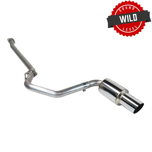 REMARK Catback Exhaust. Toyota GR86 / Subaru BRZ. R1 Spec Single-Exit Stainless