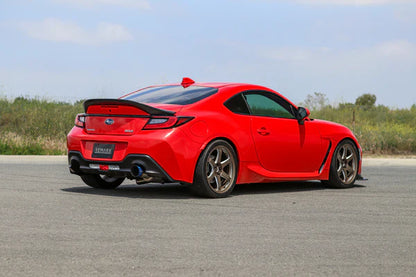 REMARK Catback Exhaust. Subaru BRZ. R1 Spec Single-Exit Full Titanium (Resonated)