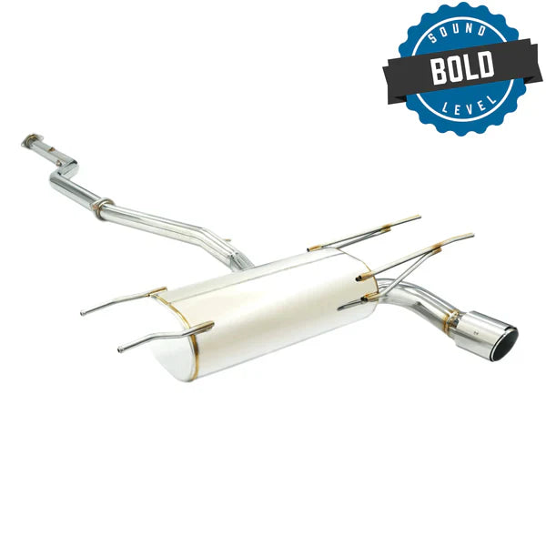 REMARK Catback Exhaust. Mazda MX-5 ND. Stainless Steel Tip Cover (Auto Trans)