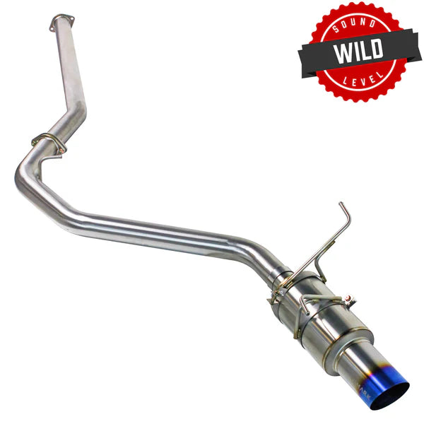 REMARK Catback Exhaust. Subaru WRX VB 2022+. R1 Spec Single-Exit Full Titanium