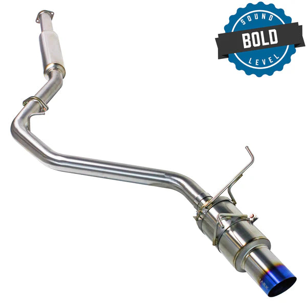 REMARK Catback Exhaust. Subaru WRX VB 2022+. R1 Spec Single-Exit Full Titanium (