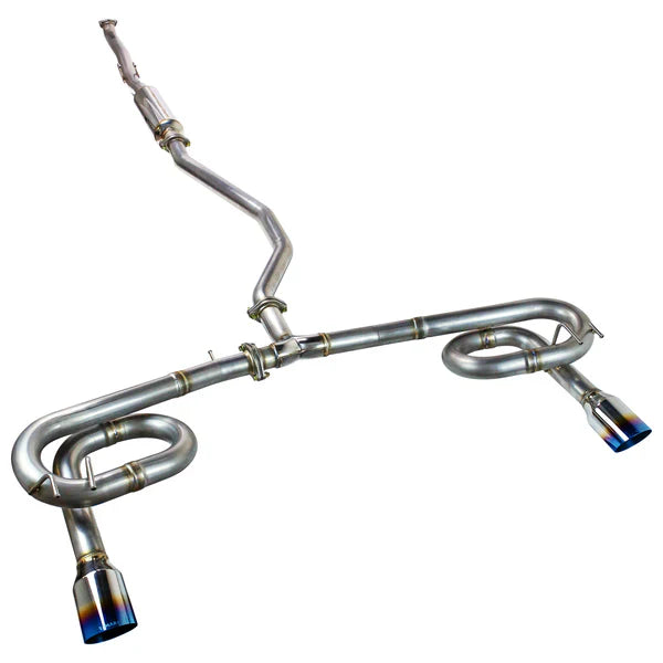REMARK Catback Exhaust. Honda Civic Sport Sedan (FE2). LINK LOOP Spec. Dual Burnt tips