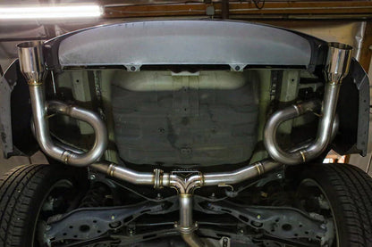 REMARK Catback Exhaust. Honda Civic Sport Sedan (FE2). LINK LOOP Spec. Dual Burnt tips