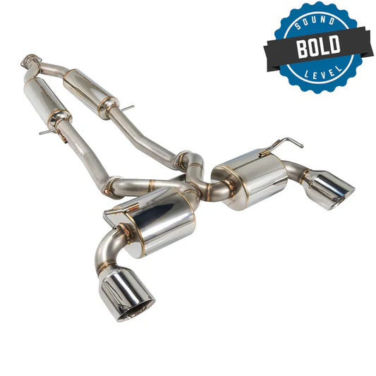 REMARK Sports Touring Catback Exhaust [V2 Axelback + Midpipe Kit] for Nissan 370Z (Z34) 2009-21