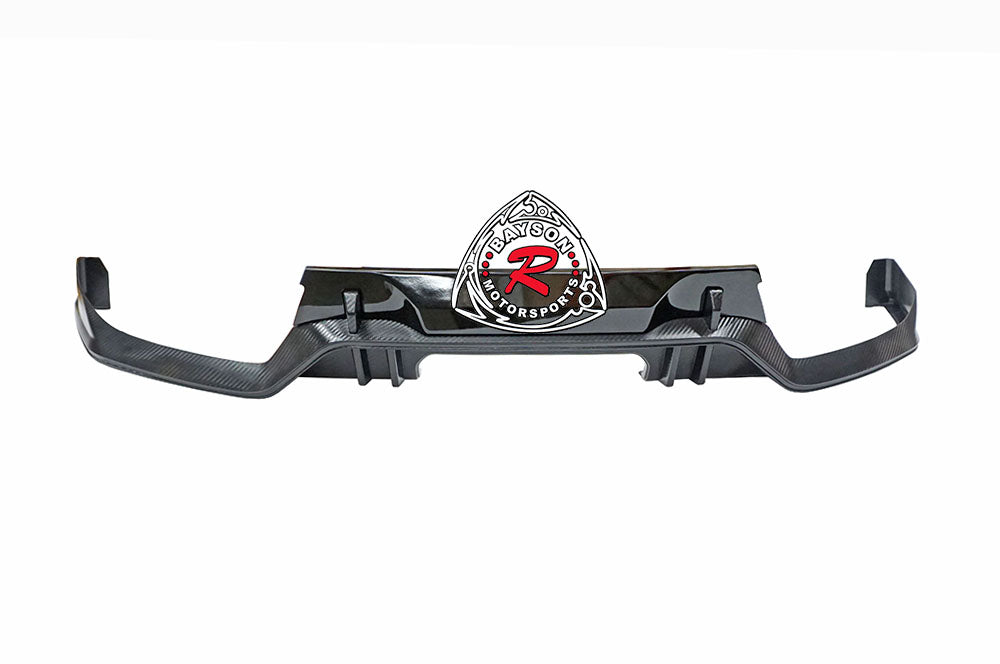 TR Style Rear Lip (Carbon Look) For 2016-2020 Honda Civic (2Dr Coupe)