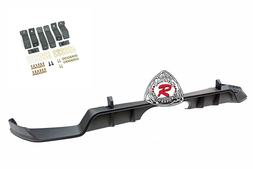 TR Style Rear Lip For 2016-2020 Honda Civic (4Dr Sedan, LX, EX, SPORT, Non-Si)