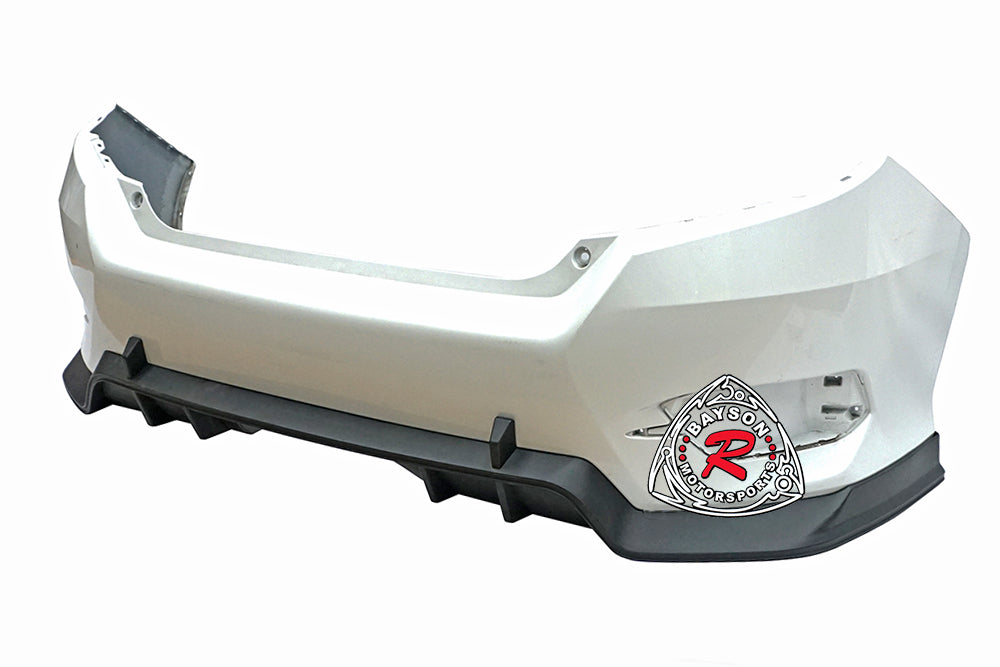 TR Style Rear Lip For 2016-2020 Honda Civic (4Dr Sedan, LX, EX, SPORT, Non-Si)