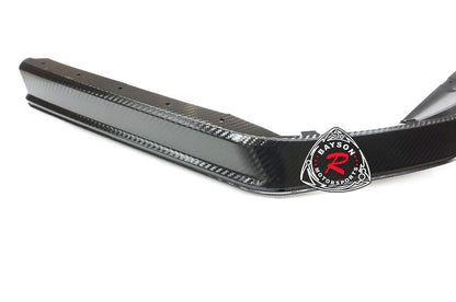 TR Style Rear Lip (Carbon Look) For 2017-2020 Honda Civic Si 4Dr Sedan (Si ONLY)