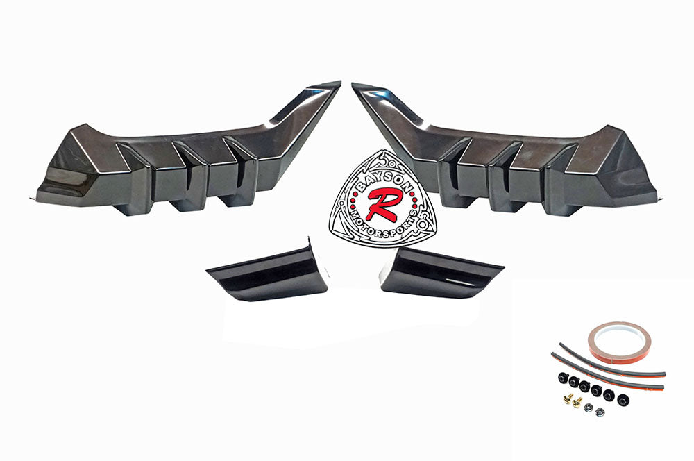 MU Style Rear Lip For 2017-2021 Honda Civic Type R (FK8)