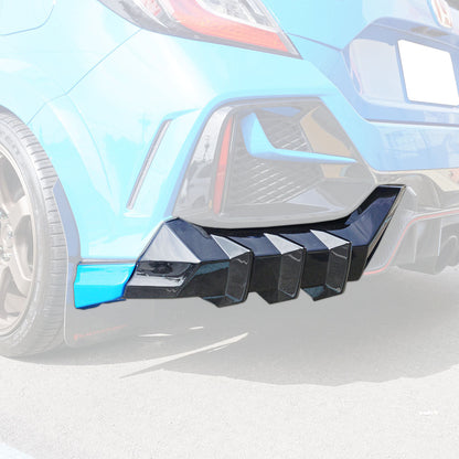 MU Style Front Lip/Side Skirts/Rear Lip Combo For 2017-2021 Honda Civic Type R (FK8)