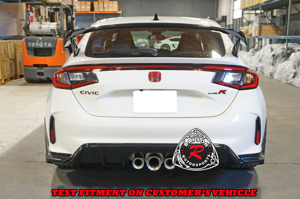 MU Style Front Lip/Side Skirts/Rear Lip Combo For 2023-2025 Honda Civic Type R (FL5)