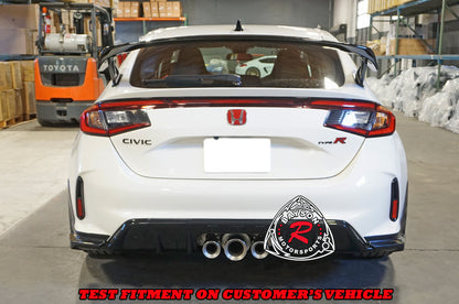 MU Style Front Lip/Side Skirts/Rear Lip Combo For 2023-2025 Honda Civic Type R (FL5)
