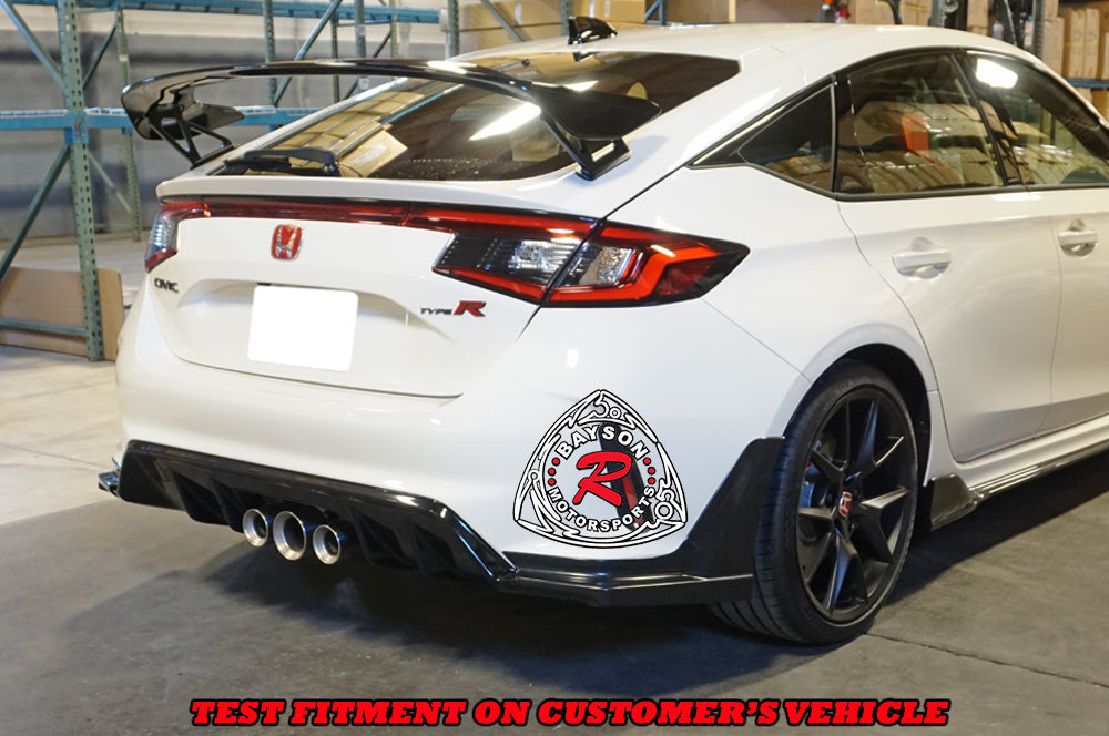 MU Style Rear Lip For 2023-2025 Honda Civic Type R (FL5)