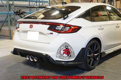 MU Style Rear Lip For 2023-2025 Honda Civic Type R (FL5)