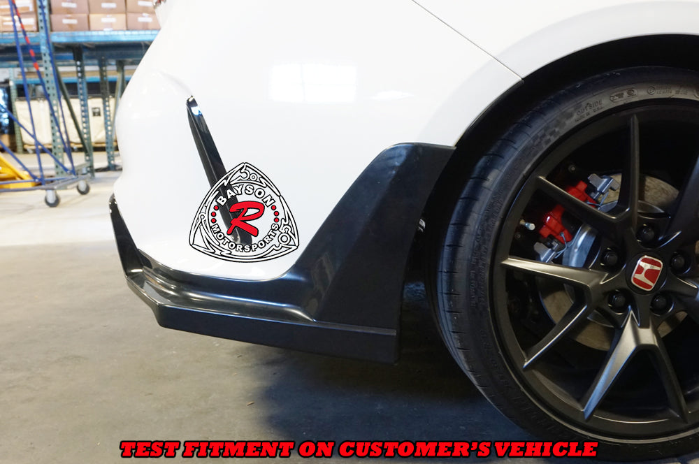 MU Style Rear Lip For 2023-2025 Honda Civic Type R (FL5)