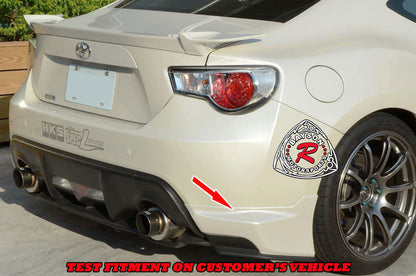 OE Style Rear Aprons For 2012-2016 Scion FR-S