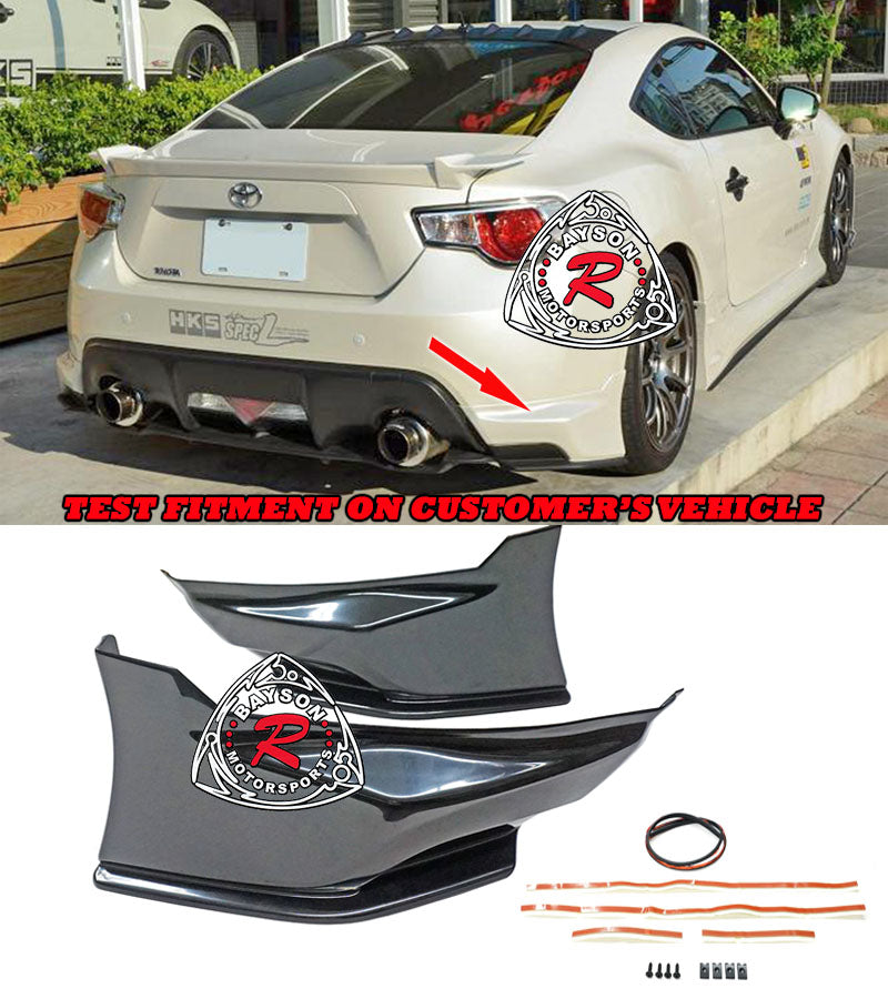 OE Style Rear Aprons For 2012-2021 Subaru BRZ