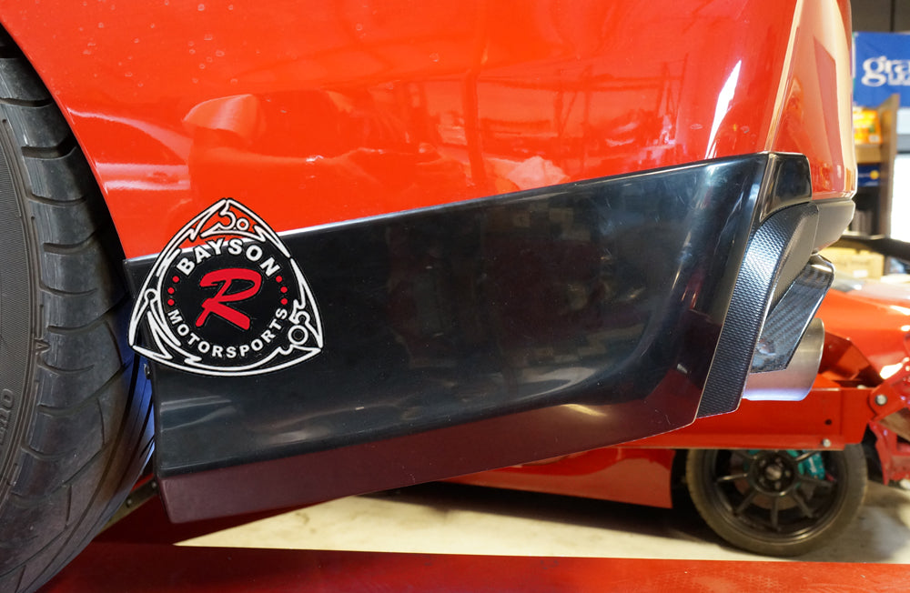 JDM Style Rear Aprons For 2015-2021 Subaru WRX/WRX Sti