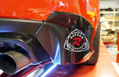 JDM Style Rear Aprons For 2015-2021 Subaru WRX/WRX Sti