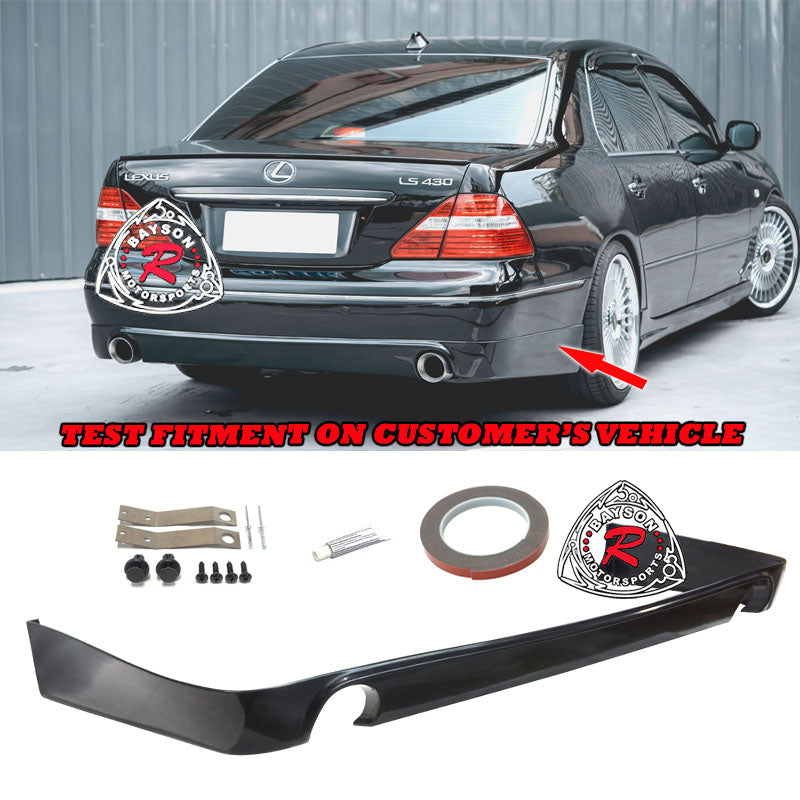 C Style Rear Lip For 2004-2006 Lexus LS430