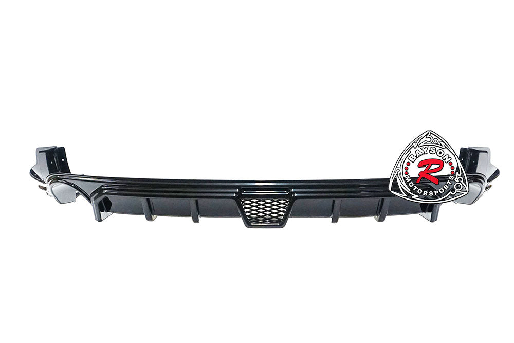 MZ Style Rear Lip For 2019-2024 Mazda-3 (4Dr Sedan)