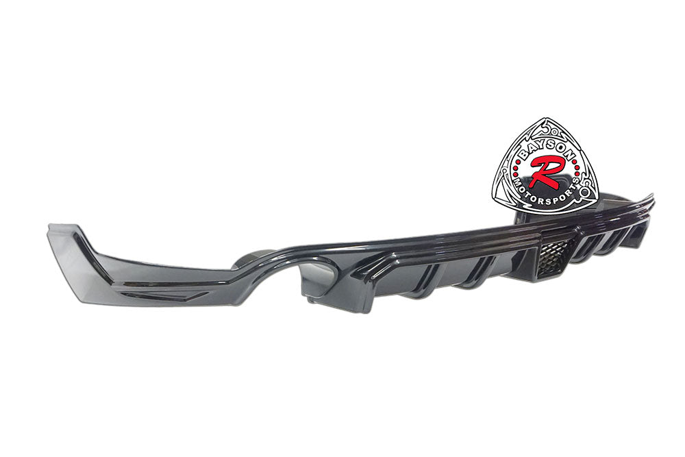 MZ Style Rear Lip For 2019-2024 Mazda-3 (4Dr Sedan)