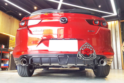 MZ Style Rear Lip For 2019-2024 Mazda-3 (4Dr Sedan)