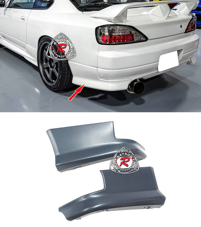 Spec-R Style Rear Aprons For 1999-2002 Nissan S15 Silvia