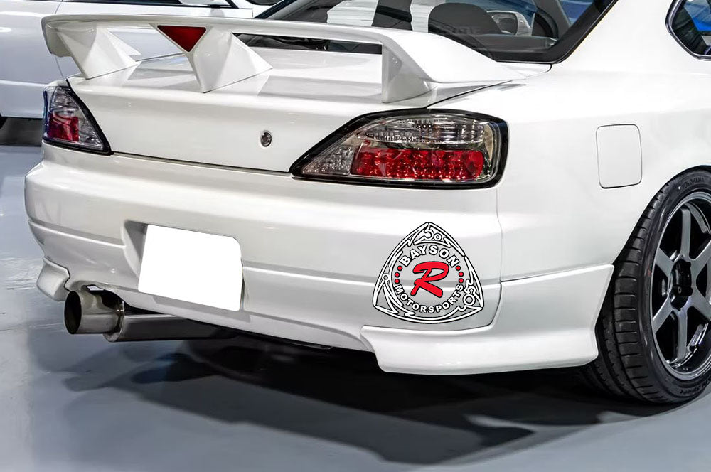 Spec-R Style Rear Aprons For 1999-2002 Nissan S15 Silvia