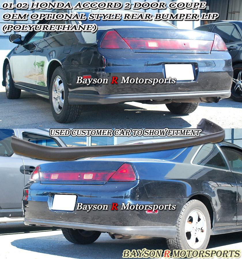 OE Style Rear Lip 2001-2002 Honda Accord (2Dr Coupe)