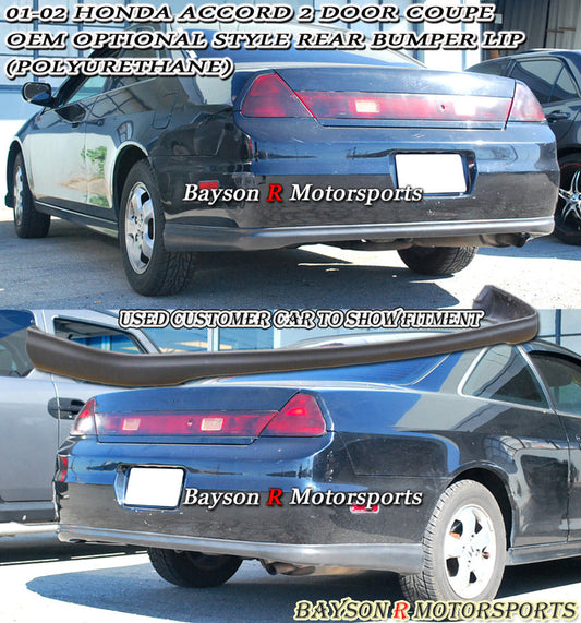 OE Style Rear Lip 2001-2002 Honda Accord (2Dr Coupe)