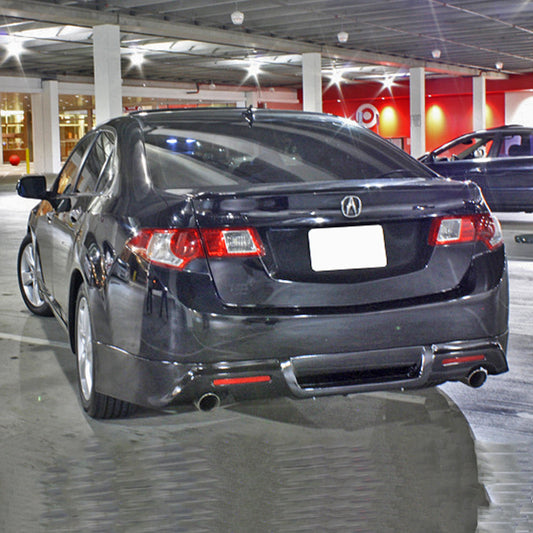 JDM Style Rear Lip For 2009-2014 Acura TSX (4Dr Sedan)