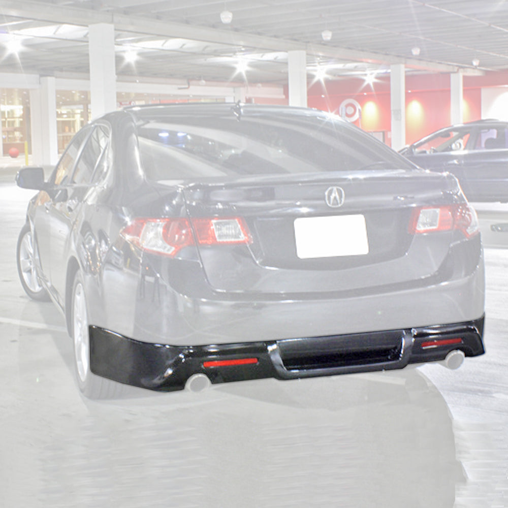 JDM Style Rear Lip For 2009-2014 Acura TSX (4Dr Sedan)