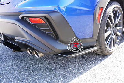 ST Style Rear Aprons (ABS PlaStic) For 2022-2024 Subaru WRX