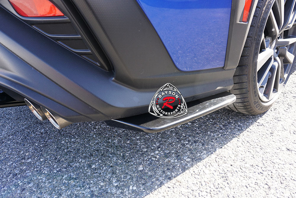 ST Style Rear Aprons (ABS PlaStic) For 2022-2024 Subaru WRX
