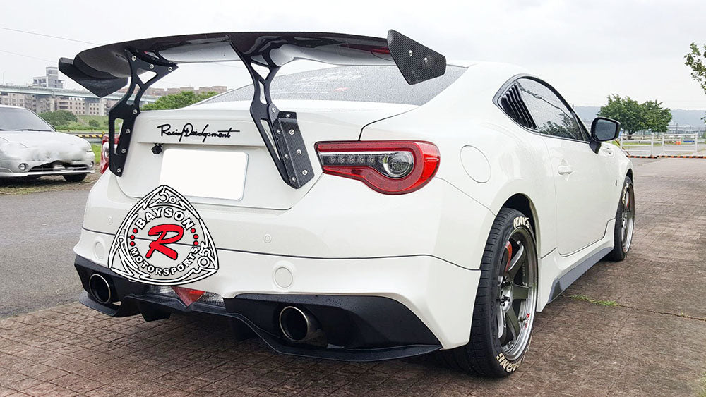 T Style Rear Lip For 2017-2021 Toyota 86 (Dual Exhaust)