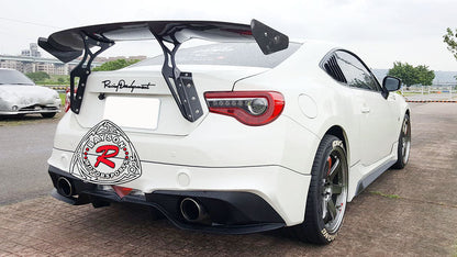 T Style Rear Lip For 2017-2021 Toyota 86 (Dual Exhaust)