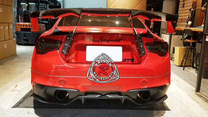 T Style Rear Lip For 2017-2021 Toyota 86 (Dual Exhaust)