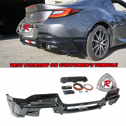 T Style Rear Lip (ABS Plastic) For 2022-2026 Subaru BRZ