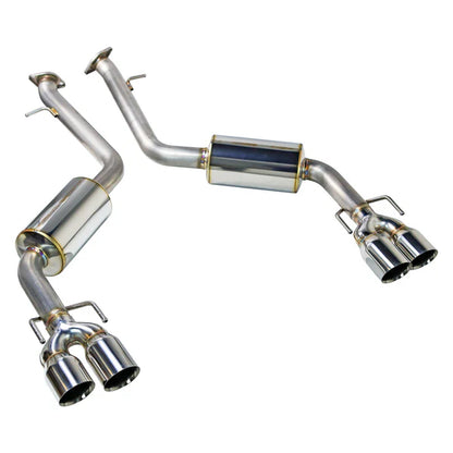 REMARK Axleback Exhaust. Lexus IS200T/ IS300/ IS350 2017-20. Stainless Double Wall